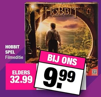 Aanbiedingen Hobbit spel - 999games - Geldig van 16/11/2015 tot 29/11/2015 bij Big Bazar