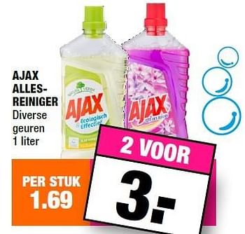 Aanbiedingen Ajax allesreiniger - Ajax - Geldig van 16/11/2015 tot 29/11/2015 bij Big Bazar