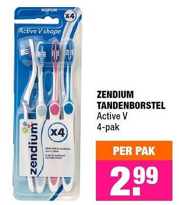 Aanbiedingen Zendium tandenborstel - Zendium - Geldig van 16/11/2015 tot 29/11/2015 bij Big Bazar