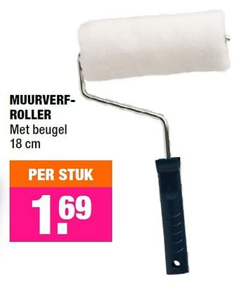 Aanbiedingen Muurverfroller - Huismerk - Big Bazar - Geldig van 16/11/2015 tot 29/11/2015 bij Big Bazar