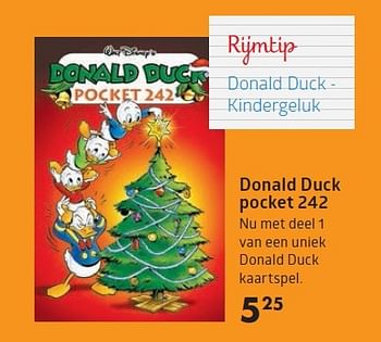 Aanbiedingen Donald duck pocket 242 - Huismerk-Bruna - Geldig van 16/11/2015 tot 06/12/2015 bij Bruna