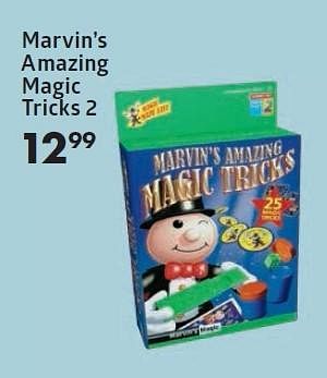 Aanbiedingen Marvin`s amazing magic tricks 2 - Huismerk-Bruna - Geldig van 16/11/2015 tot 06/12/2015 bij Bruna