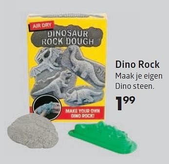 Aanbiedingen Dino rock maak je eigen dino steen - Huismerk-Bruna - Geldig van 16/11/2015 tot 06/12/2015 bij Bruna