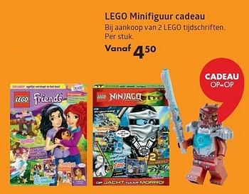 Aanbiedingen Lego minifiguur cadeau - Lego - Geldig van 16/11/2015 tot 06/12/2015 bij Bruna