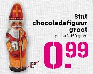 Aanbiedingen Sint chocoladefiguur groot - Huismerk - Coop - Geldig van 23/11/2015 tot 29/11/2015 bij Coop