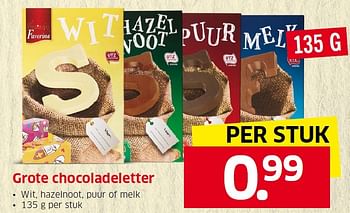 Aanbiedingen Grote chocoladeletter - Huismerk - Lidl - Geldig van 23/11/2015 tot 29/11/2015 bij Lidl