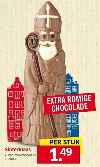 Aanbiedingen Sinterklaas van melkchocolade - Huismerk - Lidl - Geldig van 23/11/2015 tot 29/11/2015 bij Lidl