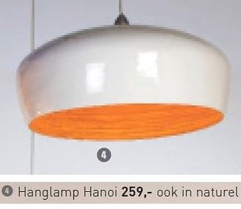 Aanbiedingen Hanglamp hanoi - Geldig van 03/11/2015 tot 31/05/2016 bij Morres Wonen