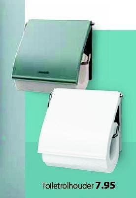 Aanbiedingen Toiletrolhouder - Huismerk - Multi Bazar - Geldig van 26/11/2015 tot 20/12/2015 bij Multi Bazar