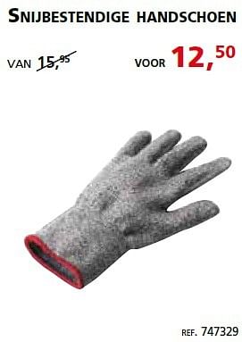 Aanbiedingen Snijbestendige handschoen - Cuisipro - Geldig van 01/12/2015 tot 31/12/2015 bij Supra Bazar