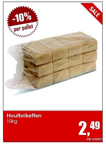 Aanbiedingen Houtbriketten - Huismerk - Multi Bazar - Geldig van 07/12/2015 tot 31/12/2015 bij Multi Bazar