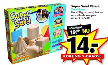 Aanbiedingen Super sand classic - Goliath - Geldig van 28/11/2015 tot 06/12/2015 bij Bart Smit