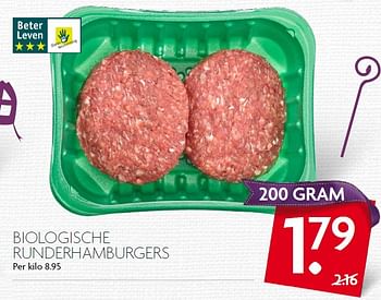 Aanbiedingen Biologische runderhamburgers - Huismerk - Deka Markt - Geldig van 29/11/2015 tot 05/12/2015 bij Deka Markt