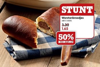 Aanbiedingen Worstenbroodjes - Huismerk - Em-té - Geldig van 29/11/2015 tot 05/12/2015 bij Em-té