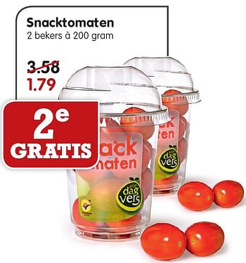 Aanbiedingen Snacktomaten - Huismerk - Em-té - Geldig van 29/11/2015 tot 05/12/2015 bij Em-té