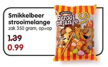 Aanbiedingen Smikkelbeer strooimelange - Smikkelbeer - Geldig van 29/11/2015 tot 05/12/2015 bij Em-té