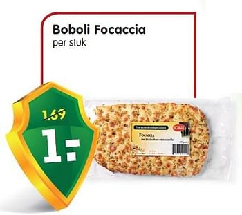 Aanbiedingen Boboli focaccia - Boboli - Geldig van 29/11/2015 tot 05/12/2015 bij Em-té