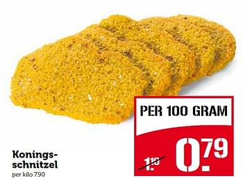 Aanbiedingen Koningsschnitzel - Huismerk - Coop - Geldig van 30/11/2015 tot 06/12/2015 bij Coop