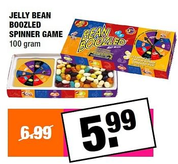 Aanbiedingen Jelly bean boozled spinner game - Huismerk - Big Bazar - Geldig van 30/11/2015 tot 13/12/2015 bij Big Bazar