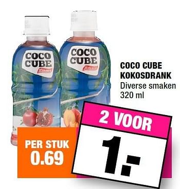 Aanbiedingen Coco cube kokosdrank - Coco Cube - Geldig van 30/11/2015 tot 13/12/2015 bij Big Bazar