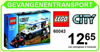 Aanbiedingen Gevangenentransport - Lego - Geldig van 07/12/2015 tot 27/12/2015 bij Van Cranenbroek
