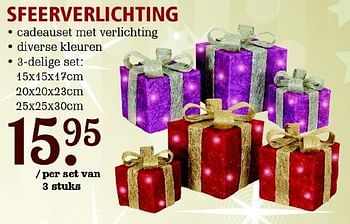 Aanbiedingen Sfeerverlichting - Huismerk - Van Cranenbroek - Geldig van 07/12/2015 tot 27/12/2015 bij Van Cranenbroek