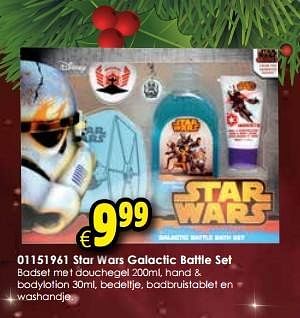 Aanbiedingen Star wars galactic battle set - Star Wars - Geldig van 12/12/2015 tot 03/01/2016 bij ToyChamp