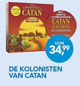 Aanbiedingen De kolonisten van catan - 999games - Geldig van 01/12/2015 tot 03/01/2016 bij Coolblue