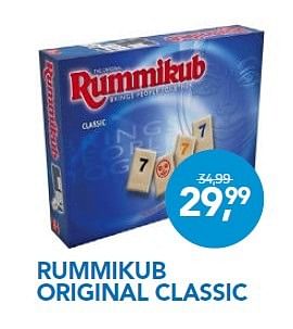Aanbiedingen Rummikub original classic - Goliath - Geldig van 01/12/2015 tot 03/01/2016 bij Coolblue