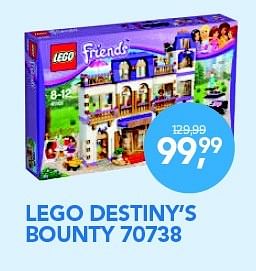 Aanbiedingen Lego destiny`s bounty 70738 - Lego - Geldig van 01/12/2015 tot 03/01/2016 bij Coolblue
