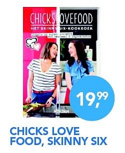Aanbiedingen Chicks love food, skinny six - Huismerk - Coolblue - Geldig van 01/12/2015 tot 03/01/2016 bij Coolblue