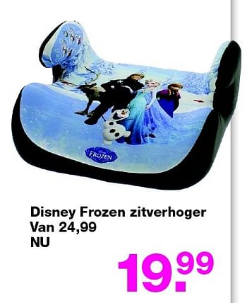 Aanbiedingen Disney frozen zitverhoger - Disney  Frozen - Geldig van 29/11/2015 tot 31/01/2016 bij Baby & Tiener Megastore