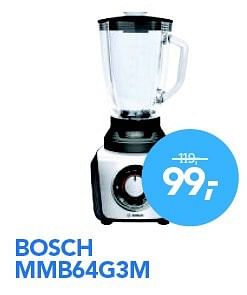 Aanbiedingen Bosch mmb64g3m - Bosch - Geldig van 01/12/2015 tot 03/01/2016 bij Coolblue