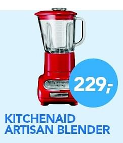 Aanbiedingen Kitchenaid artisan blender - Kitchenaid - Geldig van 01/12/2015 tot 03/01/2016 bij Coolblue