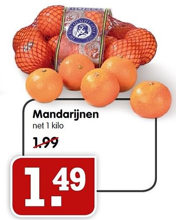 Aanbiedingen Mandarijnen - Huismerk - Em-té - Geldig van 13/12/2015 tot 19/12/2015 bij Em-té