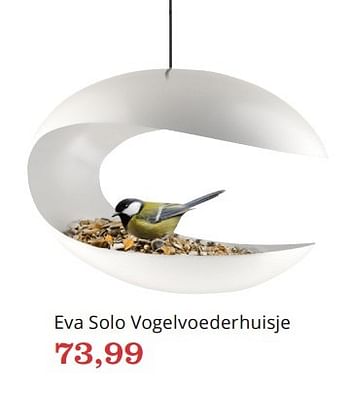 Aanbiedingen Eva solo vogelvoederhuisje - Eva Solo - Geldig van 07/12/2015 tot 23/12/2015 bij Bol