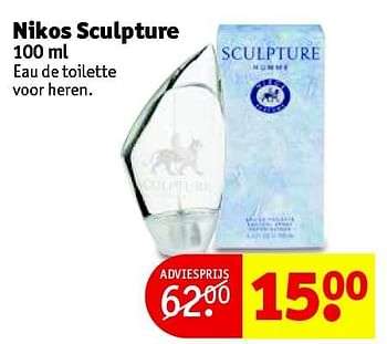 Aanbiedingen Nikos sculpture - Nikos - Geldig van 08/12/2015 tot 20/12/2015 bij Kruidvat