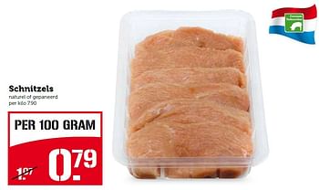 Aanbiedingen Schnitzels naturel of gepaneerd - Huismerk - Coop - Geldig van 14/12/2015 tot 20/12/2015 bij Coop