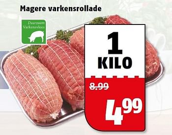 Aanbiedingen Magere varkensrollade - Huismerk Poiesz - Geldig van 14/12/2015 tot 20/12/2015 bij Poiesz