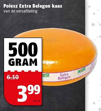 Aanbiedingen Poiesz extra belegen kaas - Huismerk Poiesz - Geldig van 14/12/2015 tot 20/12/2015 bij Poiesz