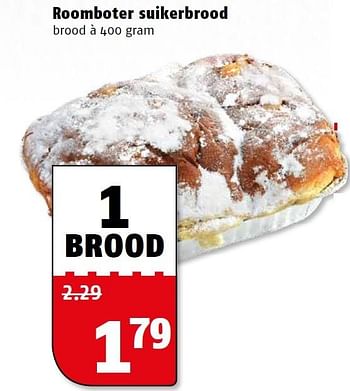 Aanbiedingen Roomboter suikerbrood - Huismerk Poiesz - Geldig van 14/12/2015 tot 20/12/2015 bij Poiesz
