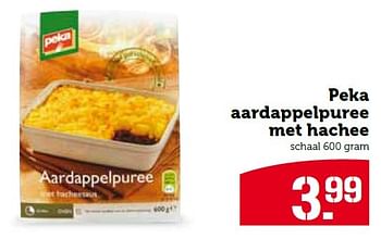 Aanbiedingen Peka aardappelpuree met hachee - Peka - Geldig van 14/12/2015 tot 20/12/2015 bij Coop