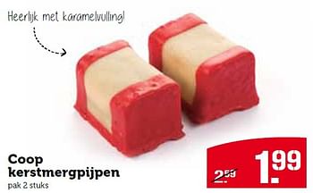 Aanbiedingen Coop kerstmergpijpen - Huismerk - Coop - Geldig van 14/12/2015 tot 20/12/2015 bij Coop