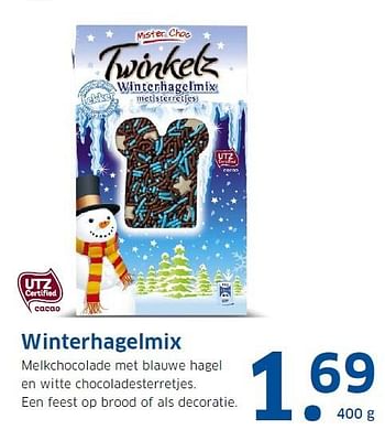 Aanbiedingen Winterhagelmix - Huismerk - Lidl - Geldig van 14/12/2015 tot 20/12/2015 bij Lidl
