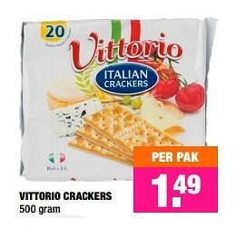 Aanbiedingen Vittorio crackers - Di Vittorio - Geldig van 14/12/2015 tot 03/01/2016 bij Big Bazar