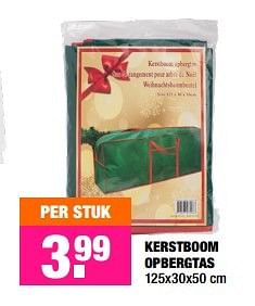 Aanbiedingen Kerstboom opbergtas - Huismerk - Big Bazar - Geldig van 14/12/2015 tot 03/01/2016 bij Big Bazar