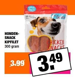 Aanbiedingen Hondensnack kipfilet - Huismerk - Big Bazar - Geldig van 14/12/2015 tot 03/01/2016 bij Big Bazar