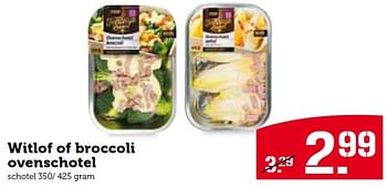 Aanbiedingen Witlof of broccoli ovenschotel - Huismerk - Coop - Geldig van 21/12/2015 tot 27/12/2015 bij Coop