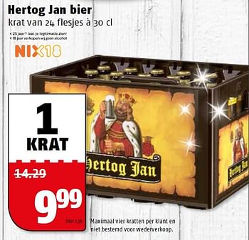 Aanbiedingen Hertog jan bier - Hertog Jan - Geldig van 21/12/2015 tot 27/12/2015 bij Poiesz