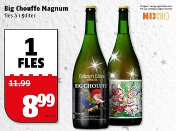 Aanbiedingen Big chouffe magnum - Chouffe - Geldig van 21/12/2015 tot 27/12/2015 bij Poiesz
